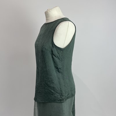 Lot 1038 - Veronika Maine of Australia 100% green silk...