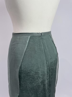 Lot 1038 - Veronika Maine of Australia 100% green silk...
