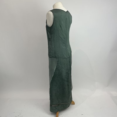 Lot 1038 - Veronika Maine of Australia 100% green silk...