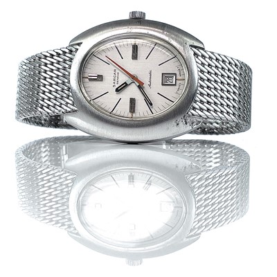 Lot 378 - A 1960's Sarcar automatic stainless steel...