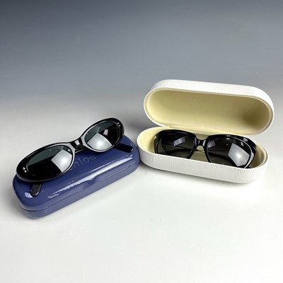 Lot 1054 - Chloe, two pairs of cased sunglasses.