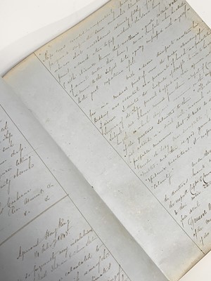 Lot 370 - 'A Record of Letters Sent from Sir William...