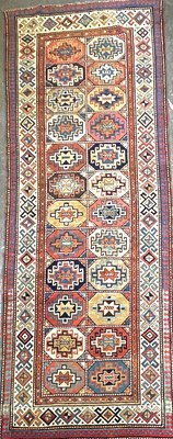 Lot 1229 - A Genje long rug, South East Caucasus, late...