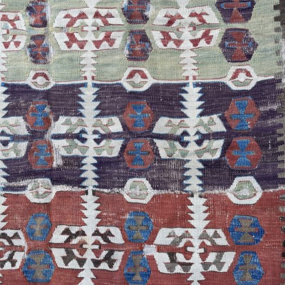 Lot 1230 - A Hotamis kelim, early 19th century, Konya...