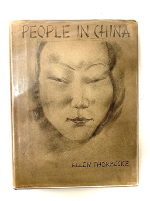 Lot 385 - ELLEN THORBECKE. 'People in China', 1935, 32...