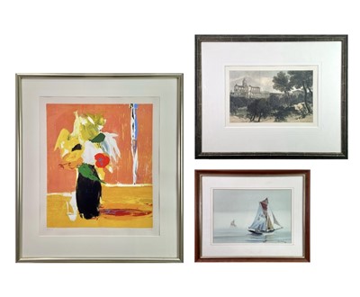 Lot 1575 - Tony WARREN (1930-1994) watercolour Still...