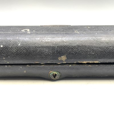 Lot 367 - Two sections of a 19th century flute by Rudall,...