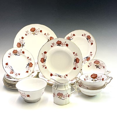 Lot 1060 - A Royal Crown Derby Bali pattern part service,...