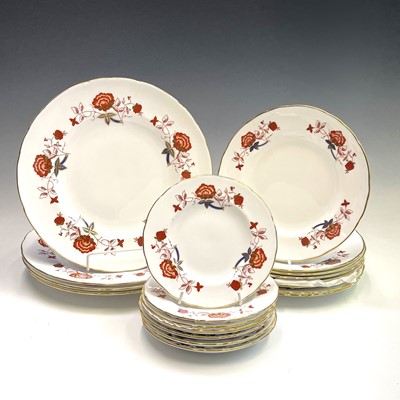 Lot 1060 - A Royal Crown Derby Bali pattern part service,...