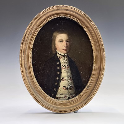 Lot 1582 - British School, early 19th century Portrait of...