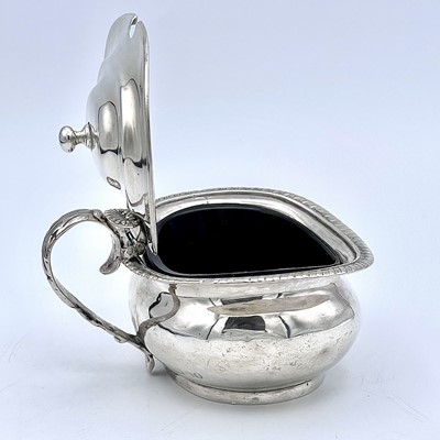 Lot 167 - A George IV silver mustard pot by Richard...