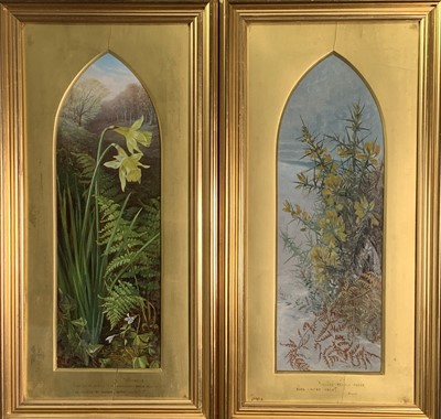 Lot 1411 - Henry Larpent ROBERTS (c.1830-1890) Spring and...