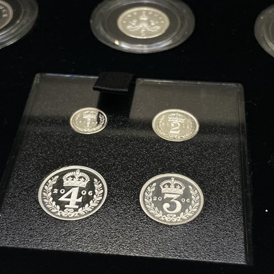 Lot 70 - Silver Proof (including Maundy) Queen's 80th...