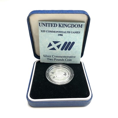 Lot 77 - G.B Silver Proof Cased £2 Coins (5 in all)....