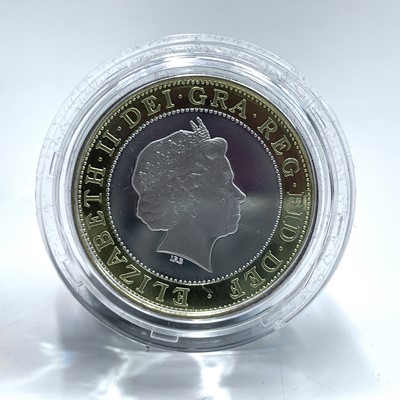 Lot 78 - G.B Silver Proof Piedfort £2 coins (3 in all)....