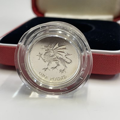 Lot 80 - G.B Silver Proof £1 Piedfort Coins (5 in all)....