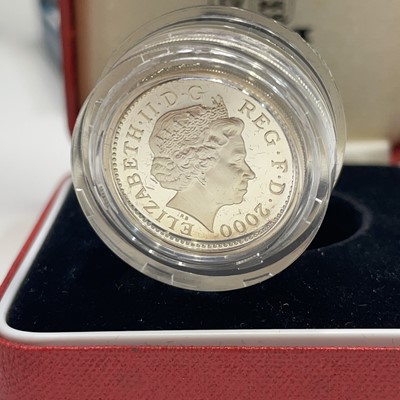 Lot 80 - G.B Silver Proof £1 Piedfort Coins (5 in all)....