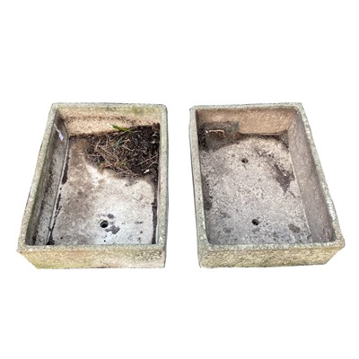 Lot 621 - A pair of Cotswold Studios cast concrete...