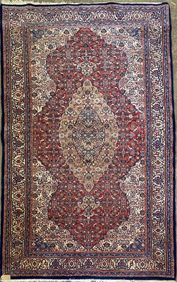 Lot 1232 - A Tabriz rug, North West Persia, mid 20th...