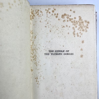 Lot 416 - Capt FRANK KINGDON WARD. 'The Riddle of...