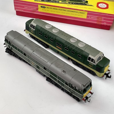 Lot 526 - Hornby Dublo Deltic Diesel and Triang AIA-AIA...