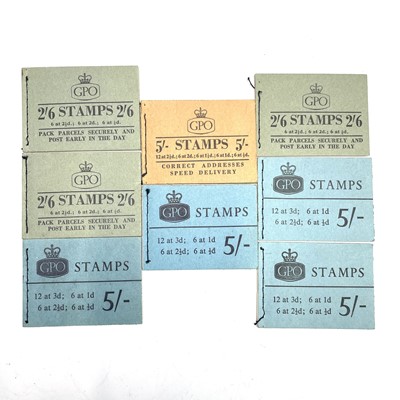 Lot 340 - G.B Pre-Decimal Booklets. 1950/60's stamp...