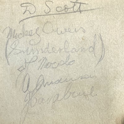 Lot 935 - Sir Matt Busby Footballer/Manager Autograph. A...