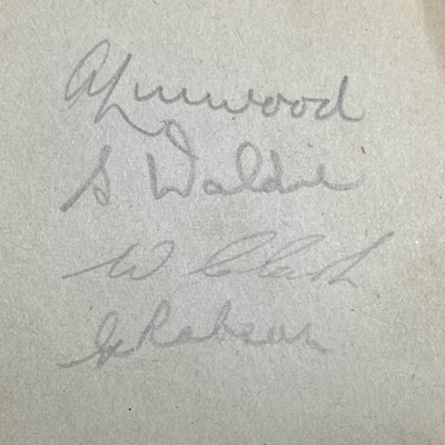 Lot 935 - Sir Matt Busby Footballer/Manager Autograph. A...