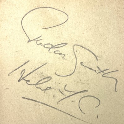 Lot 935 - Sir Matt Busby Footballer/Manager Autograph. A...