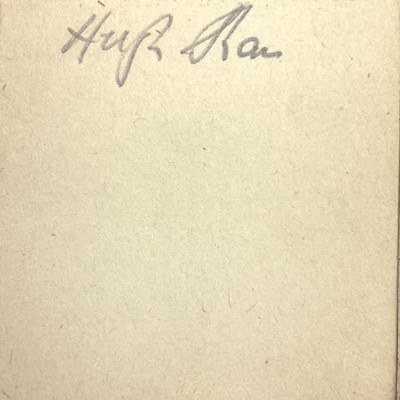 Lot 935 - Sir Matt Busby Footballer/Manager Autograph. A...