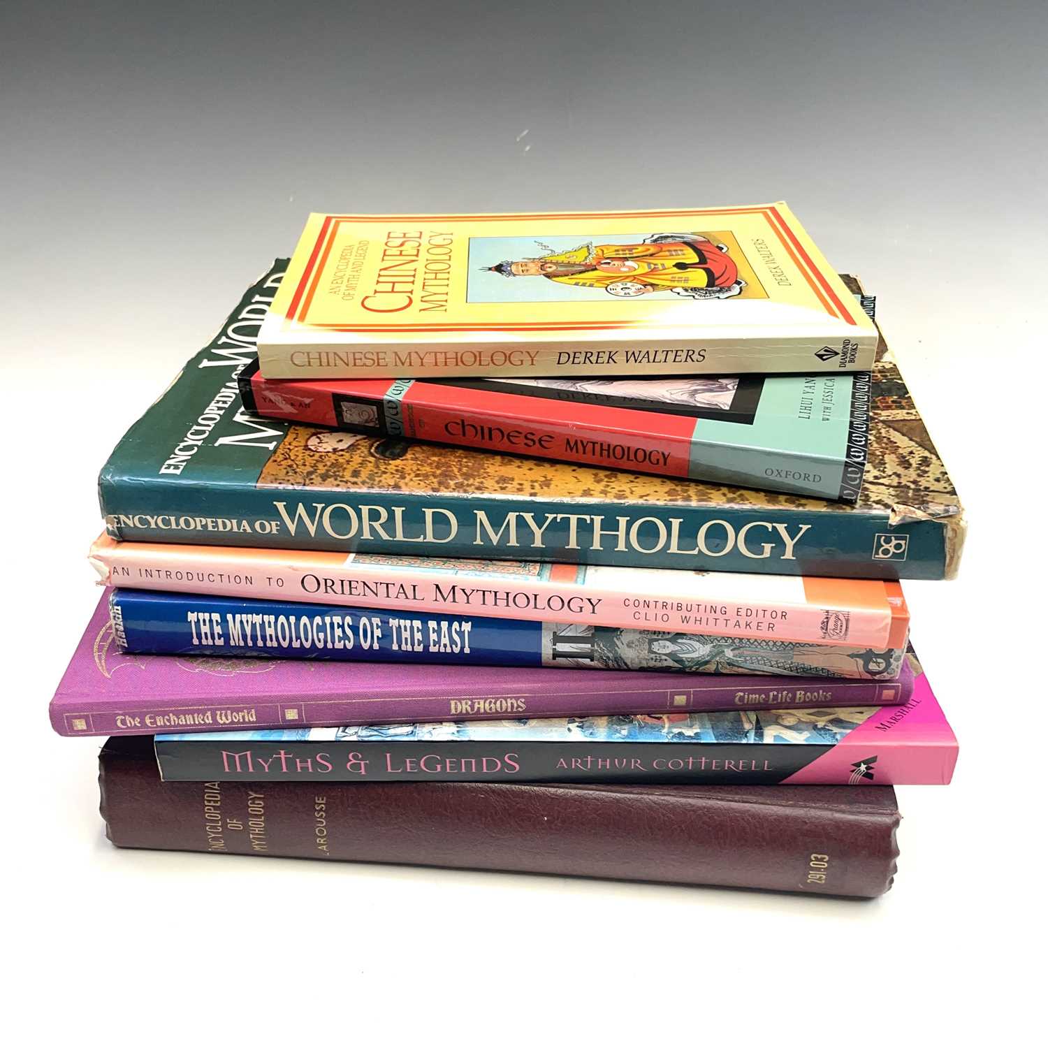 Lot 528 - Eight books relating to Chinese mythology,...