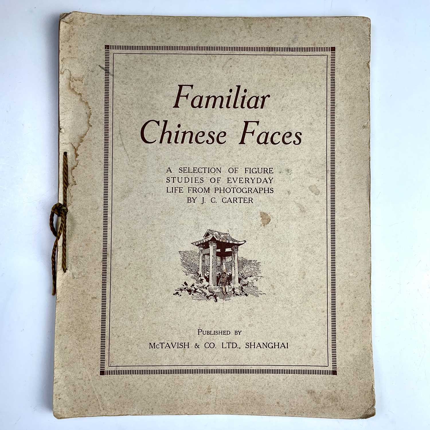 Lot 531 - J.C. CARTER. 'Familiar Chinese Faces', A...