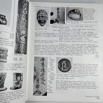 Lot 543 - GEORGE LAZARNICK. Netsuke & Inro Artists, and...