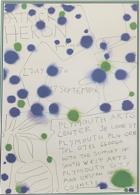 Lot 647 - Patrick Heron Exhibition Poster