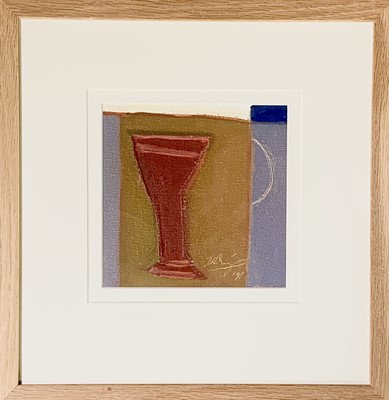 Lot 167 - David Ralph SIMPSON (1963) Wine Glass Oil on...