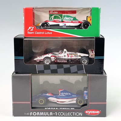 Lot 633 - Formula 1 / Indi Cars 1/43rd Scale Die Cast...