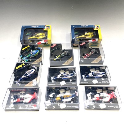 Lot 634 - Formula 1 1/43rd Scale Die Cast Boxed Racing...