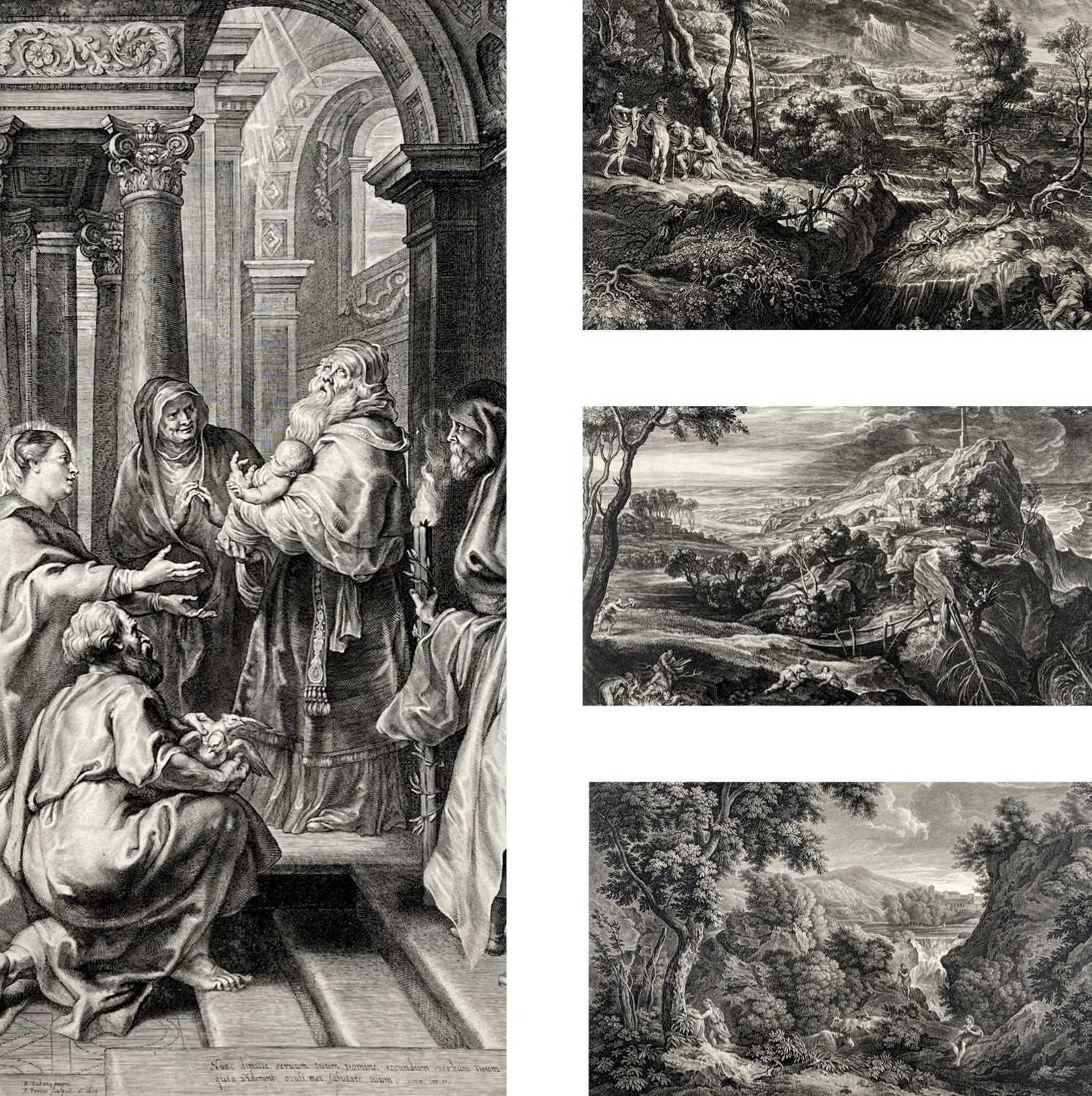 Lot 550 - (after) PETER PAUL RUBENS. Three 18th-century...