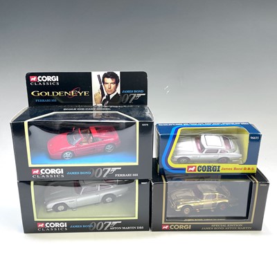 Lot 646 - Corgi - James Bond boxed Die Cast Cars (x4)....