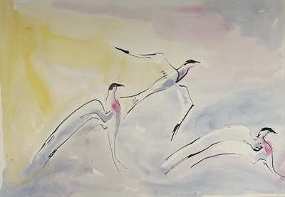 Lot 231 - Sven BERLIN (1911-1999) Ten watercolour and...