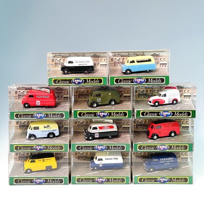 Lot 650 - Corgi boxed Classic Die Cast Model Vans....