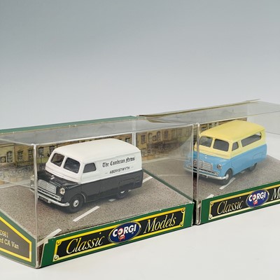 Lot 650 - Corgi boxed Classic Die Cast Model Vans....