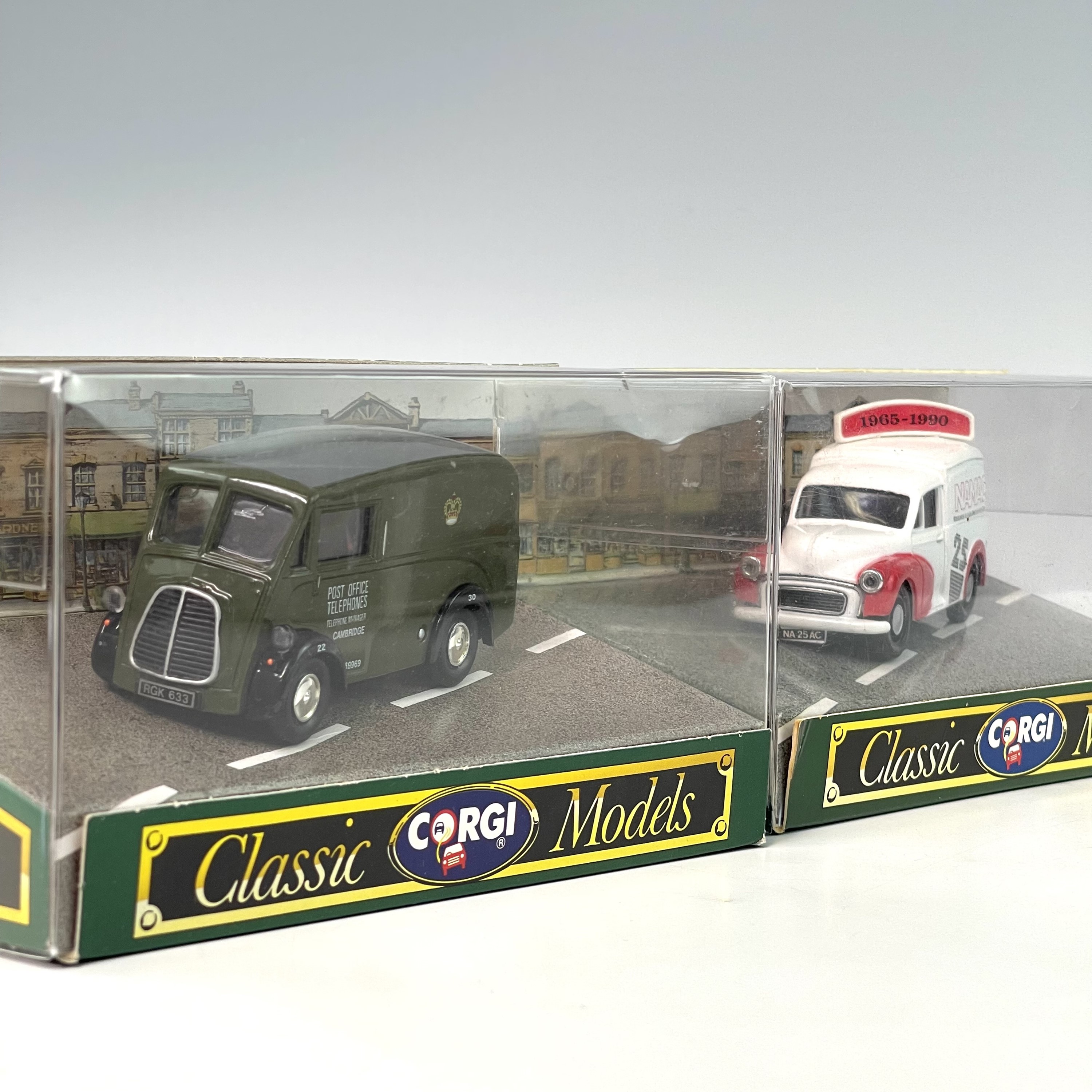 Lot 650 boxed Classic Die Cast Model Vans.