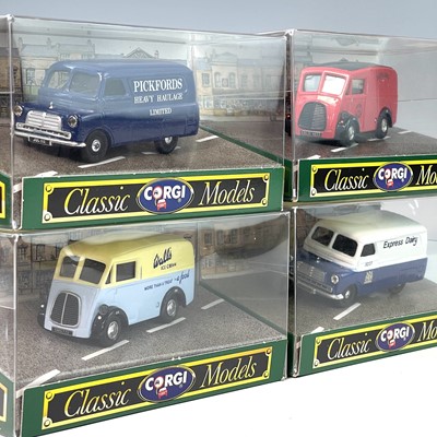 Lot 650 - Corgi boxed Classic Die Cast Model Vans....