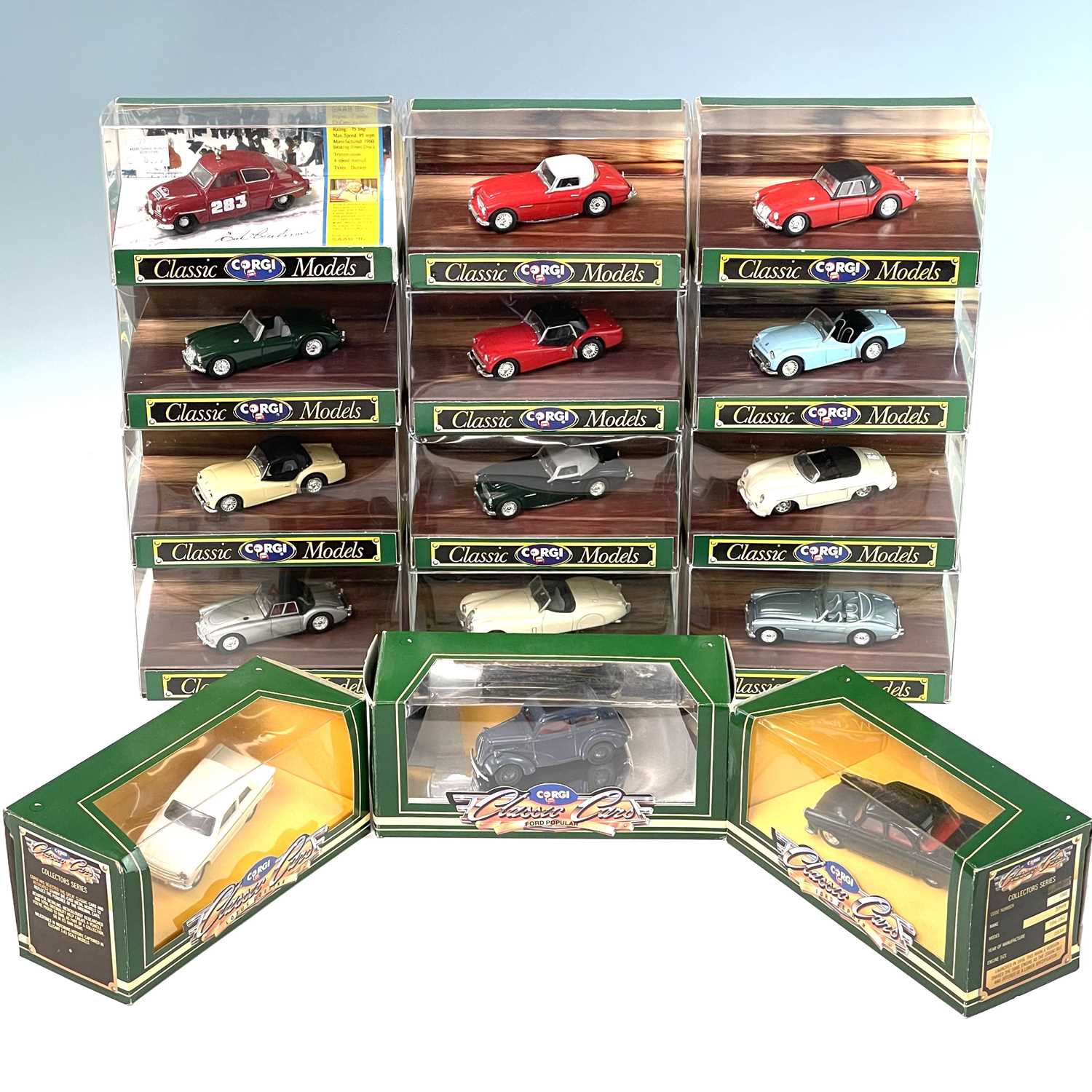 Lot 651 - Corgi Boxed Classic Die Cast Model Cars.