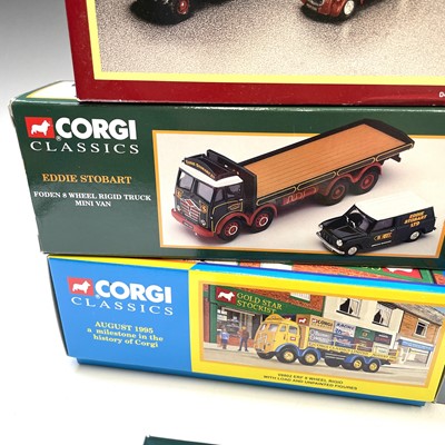 Lot 723 - Corgi Classics, Corgi Heavy Haulage, etc. Boxed Die Cast Models.