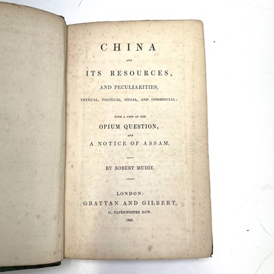 Lot 495 - JOHN FRANCIS DAVIS. 'The Chinese', 3 volumes,...