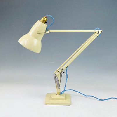 Lot 91 - Two Herbert Terry anglepoise lamps, one in a...