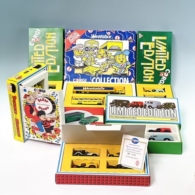 Lot 664 - Corgi Boxed Sets (x7). Comprising: 3 Limited...