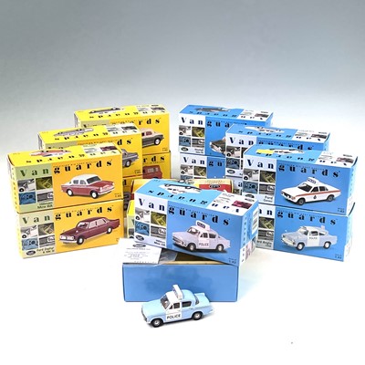 Lot 674 - Vanguards - Die Cast 1:43 Scale British Police...